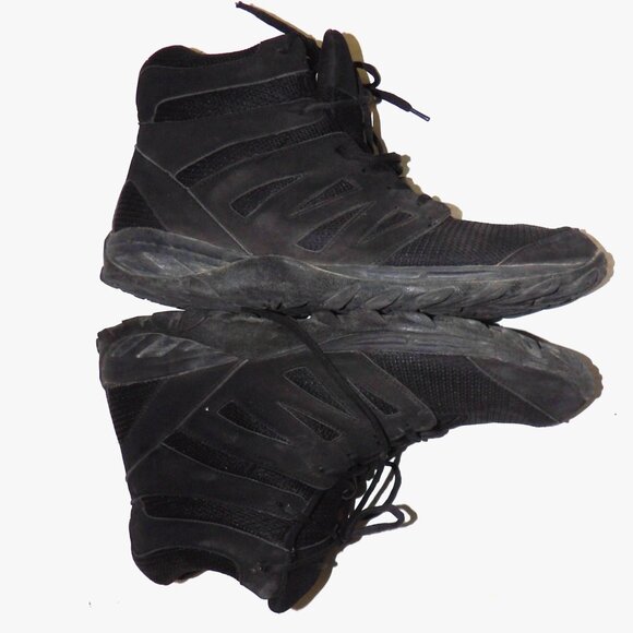 MT. Emey Black Lace-Up Walking Shoes Men's 14 - Picture 5 of 7